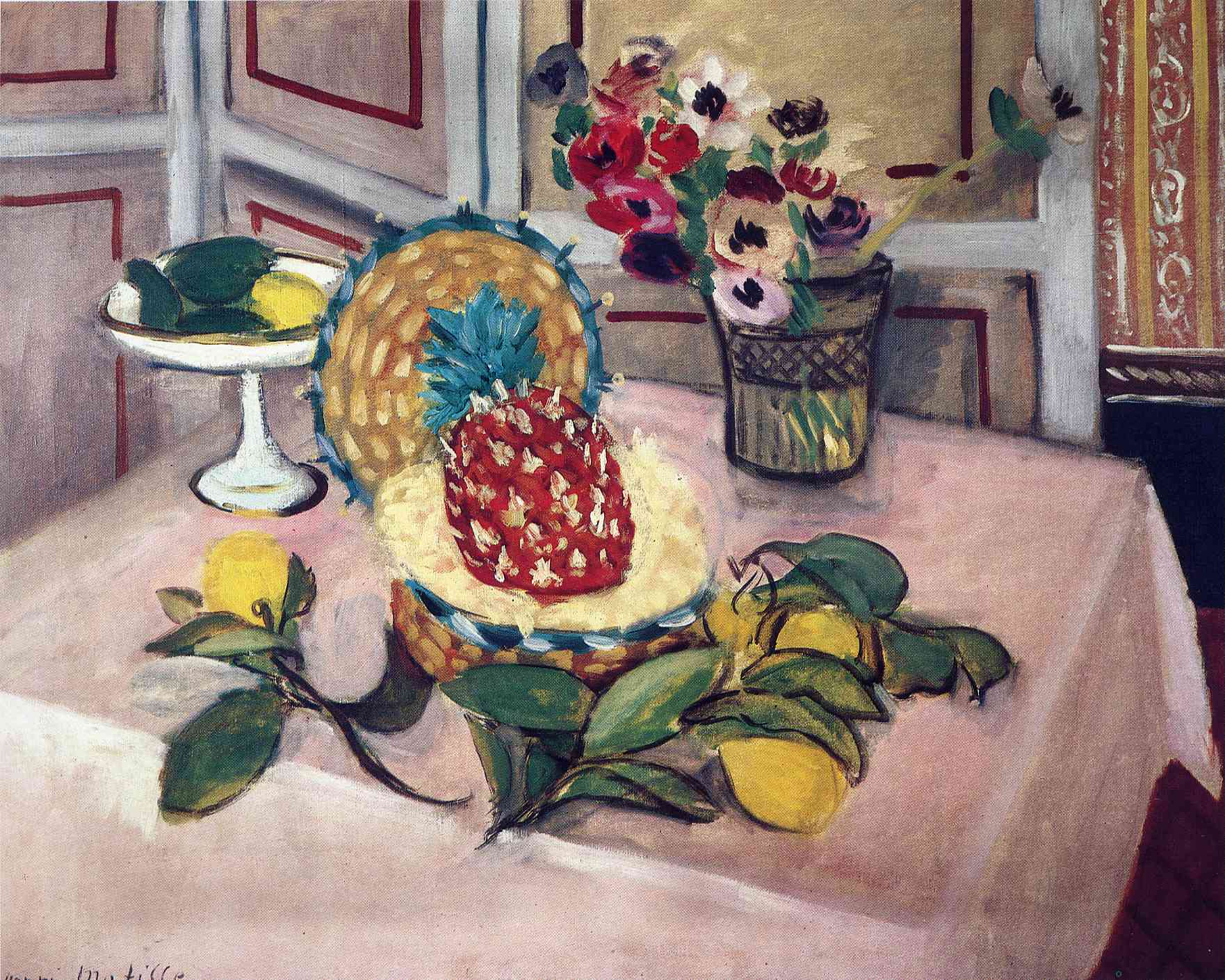 Henri Matisse - Still Life with Pineapples